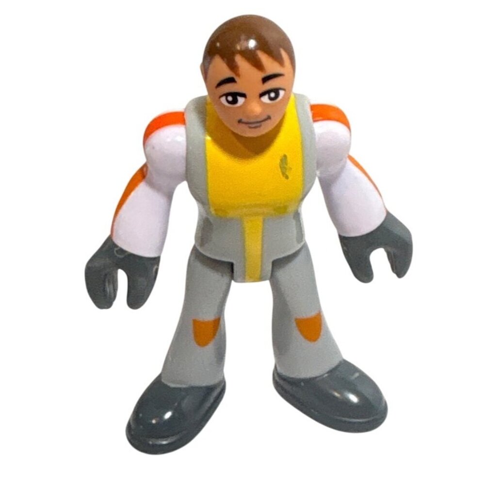Rescue Heroes Ocean Marine Action Figure Diver Boy 2.5" Fisher Price Imaginext